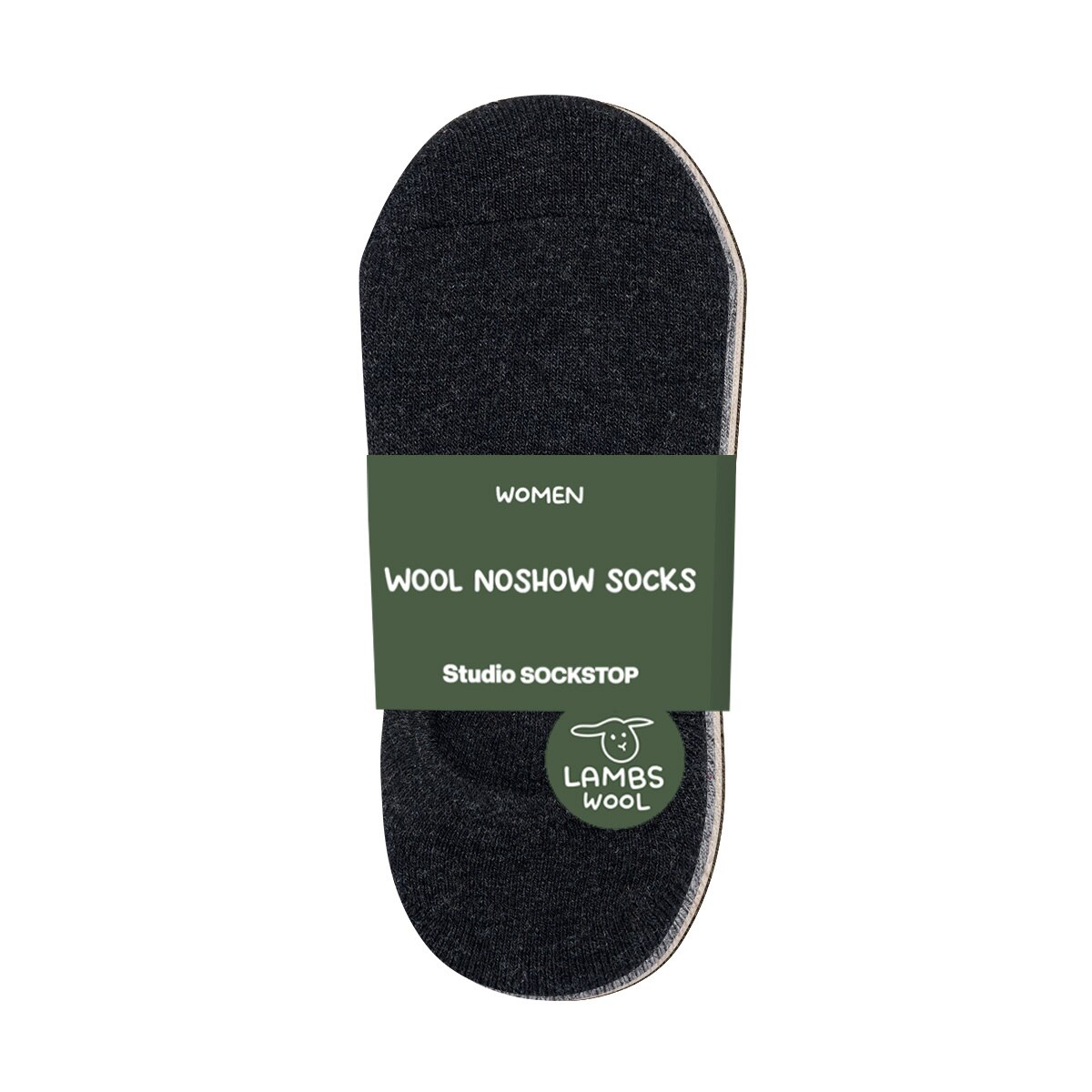 싹스탑 여성 램스울 덧신 양말 6족 - 솔리드