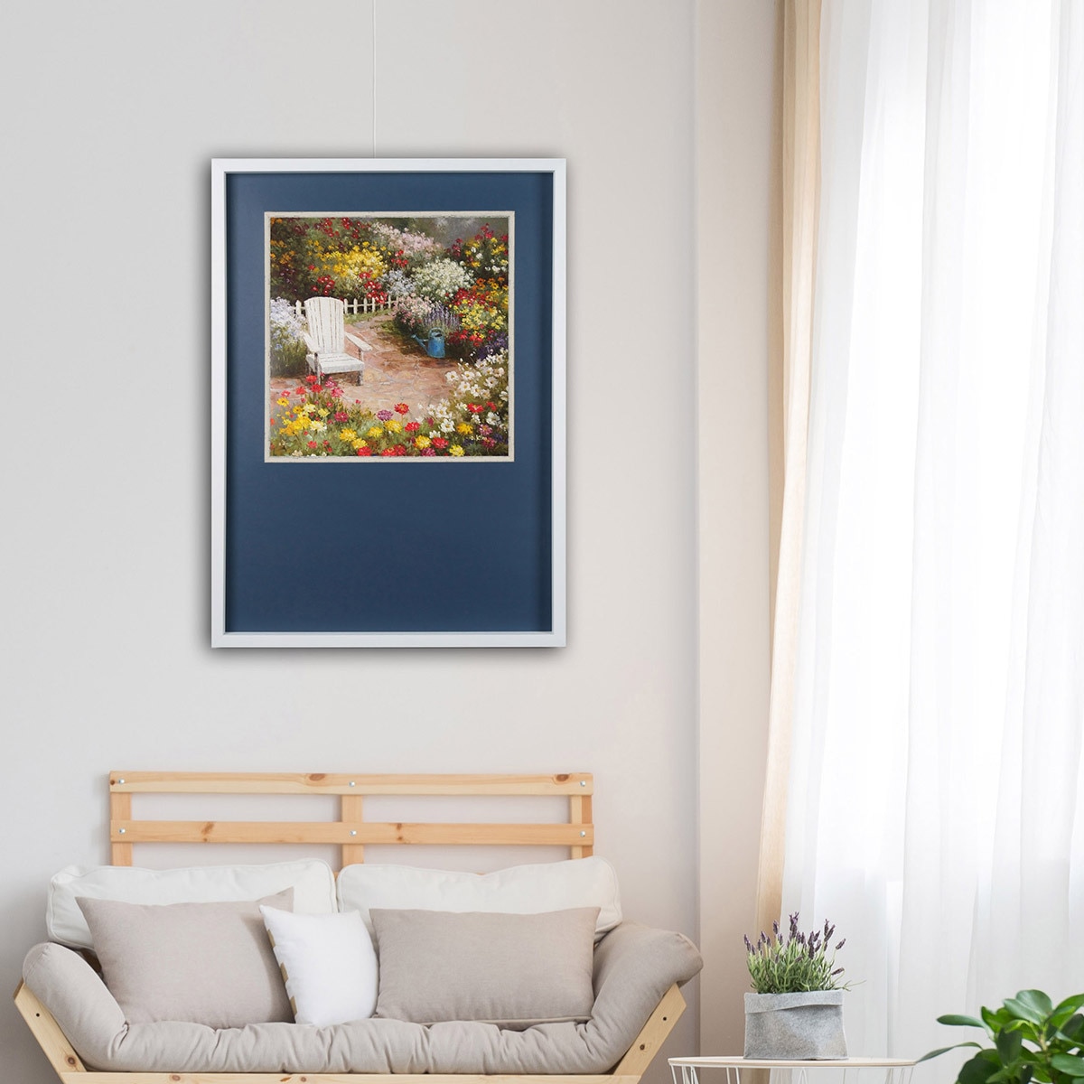 지클레 아트포스터 56x80cm - 기다림의 행복
