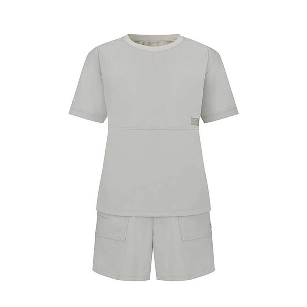 네파 여성 우븐 스판 반바지 - 라이트 베이지, XL