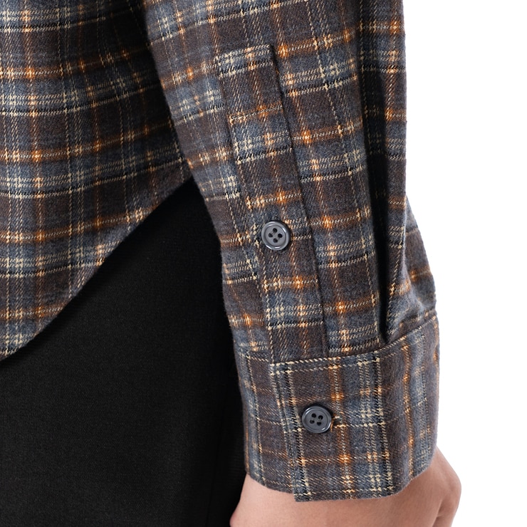 비지트 인 뉴욕 여성 체크 셔츠