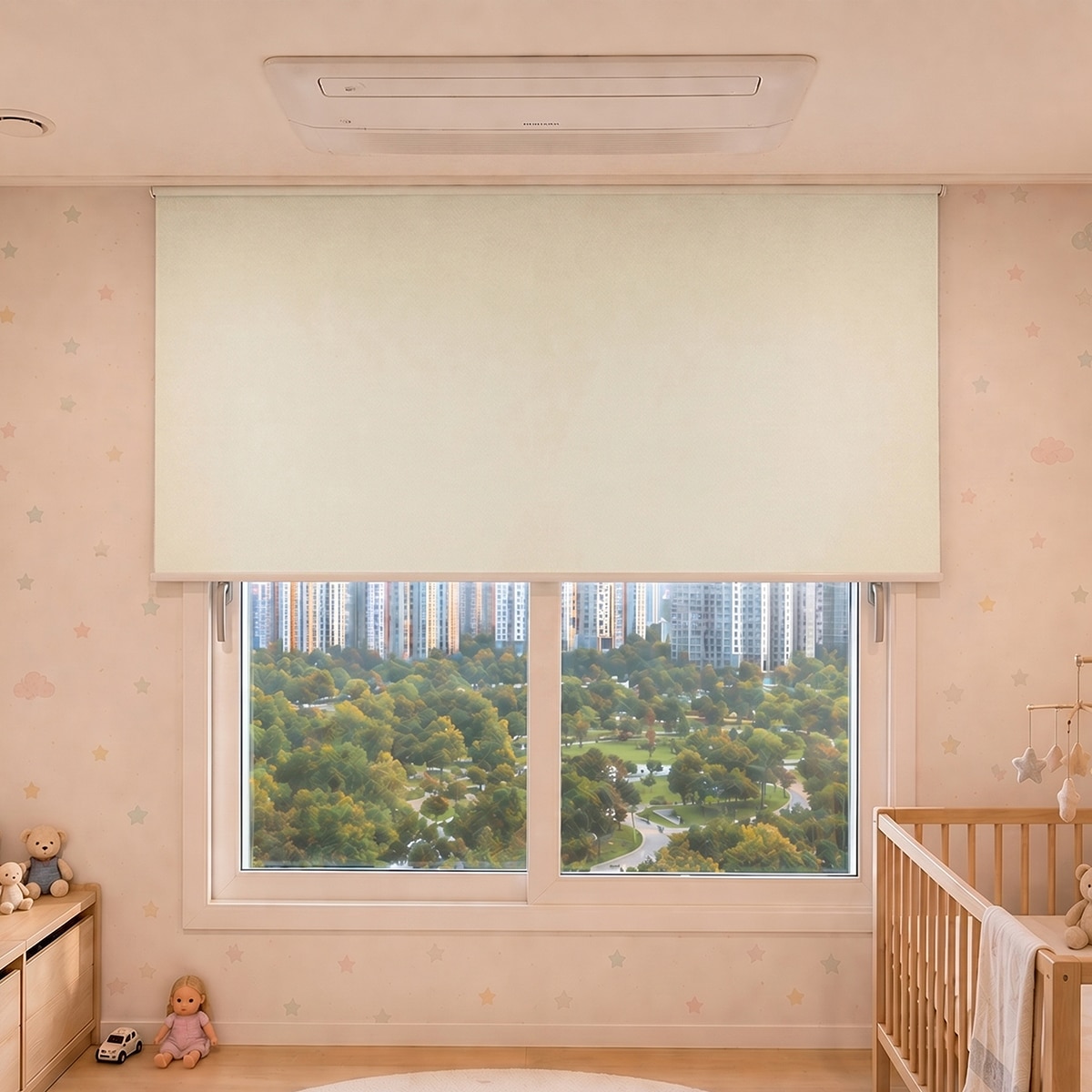 한샘 플랑 노아 암막 롤블라인드 180 x 230 cm - 아이보리 한샘 플랑 노아 암막 롤블라인드 180 x 230 cm - 아이보리