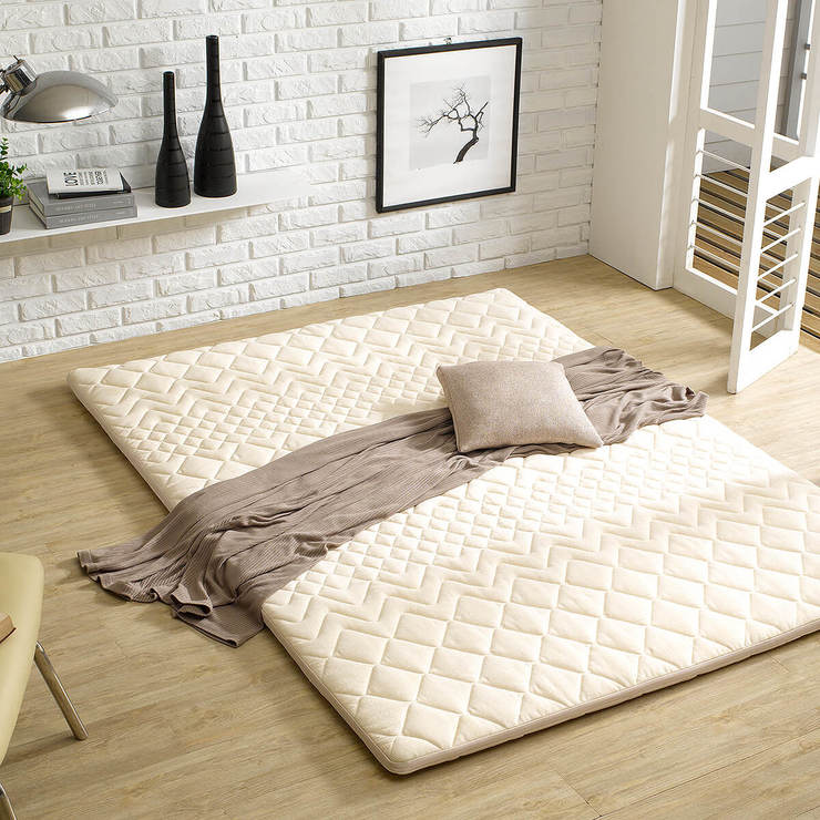 럭스나인 천연라텍스 패드 (5cm) - 슈퍼싱글, 베이지