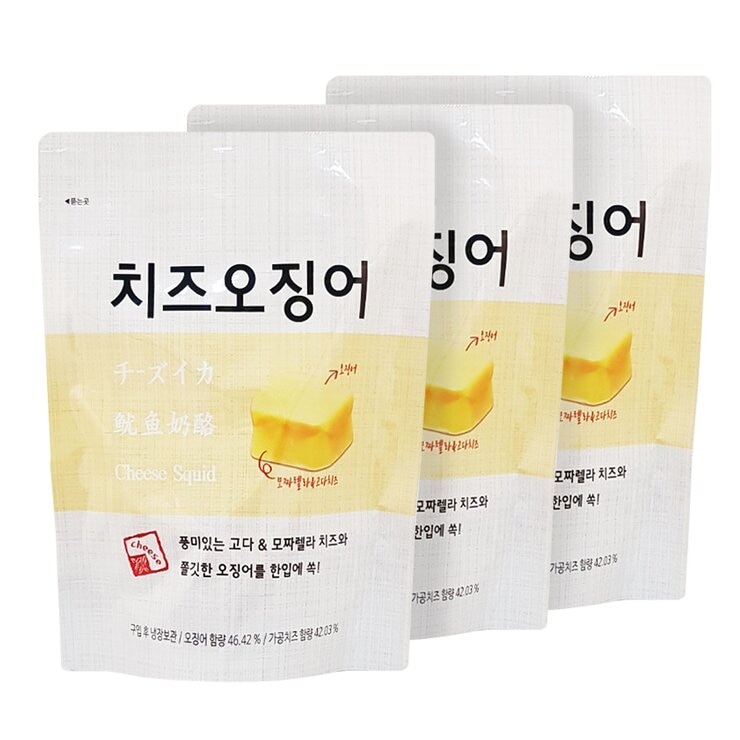 Mama's Choice치즈 오징어 120g x 3 Mama's Choice치즈 오징어 120g x 3