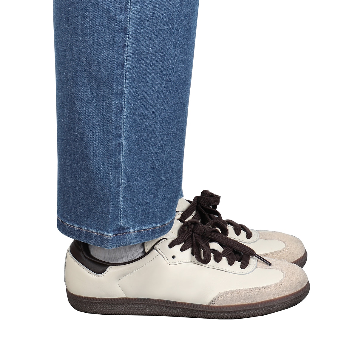 케네스콜 여성 저온스 루즈 스트레이트핏 청바지 - 라이트 인디고, 79(30)