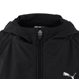 푸마 키즈 바람막이 자켓 - 블랙, 130