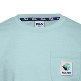 휠라 키즈 상하의 2PC 세트 - 민트/페일블루