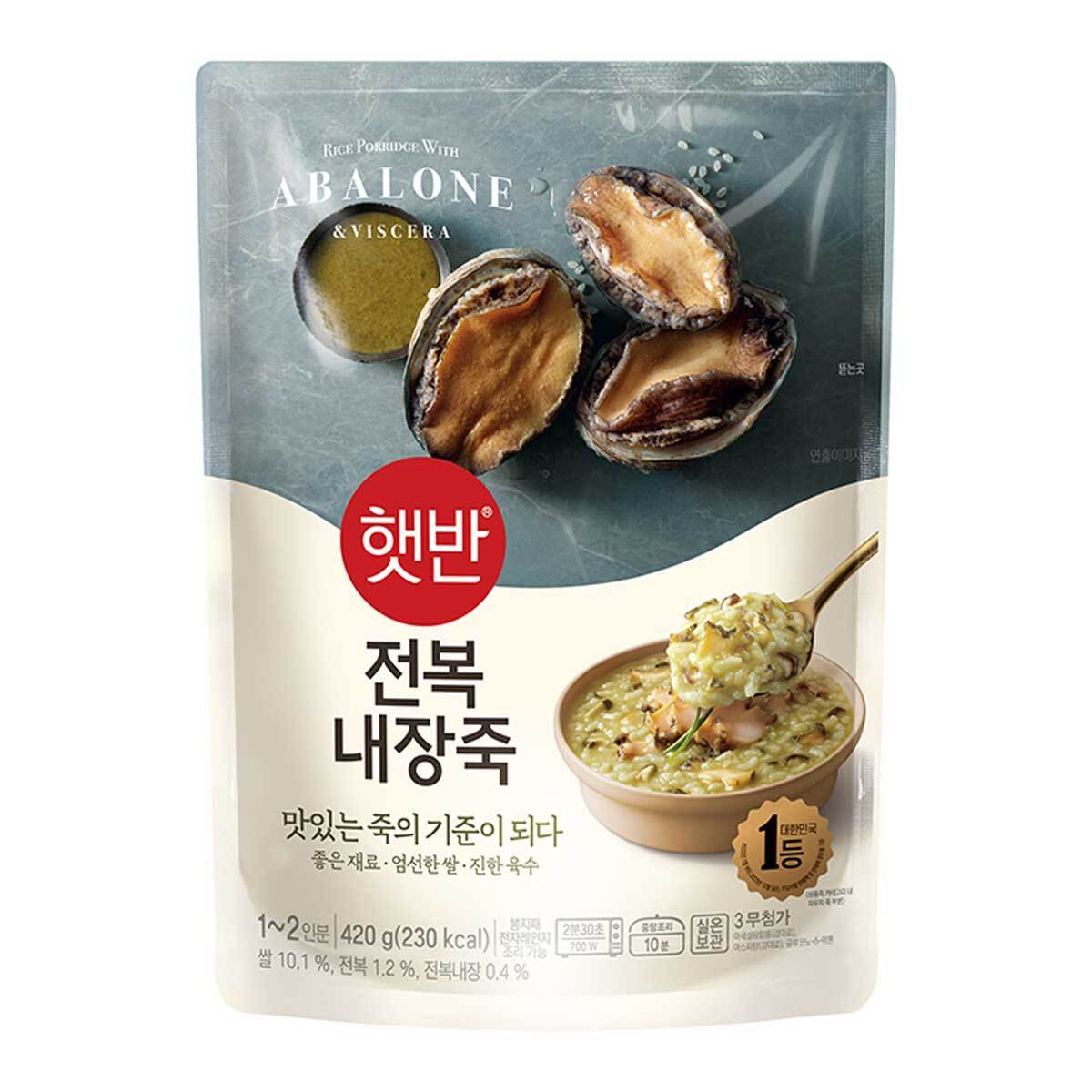CJ 햇반 전복내장죽 420g x 7