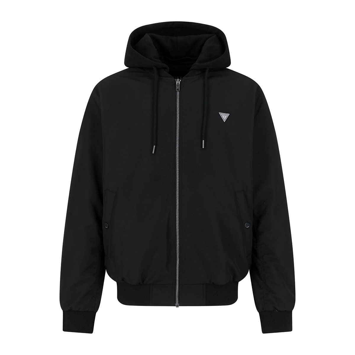 게스 남성 후디 보머 재킷