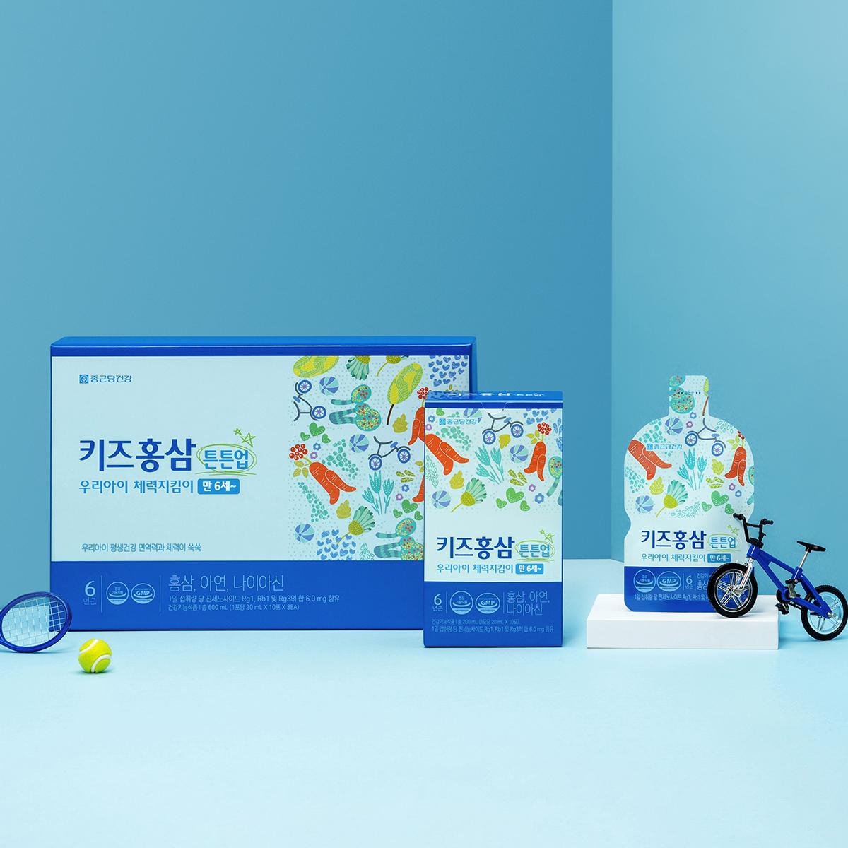 종근당건강 키즈홍삼 튼튼업 20ml x 30포