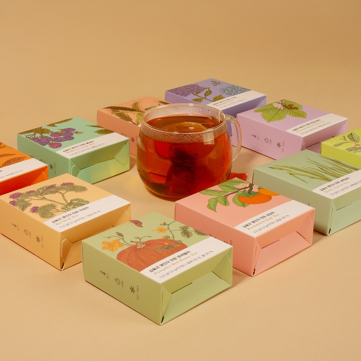 쌍계 김동곤명인의 전통차세트