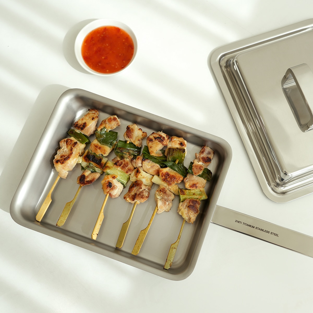 AMT 316Ti 세로형 사각 피싱팬 (세로 손잡이) AMT 316Ti 세로형 사각 피싱팬 (세로 손잡이)