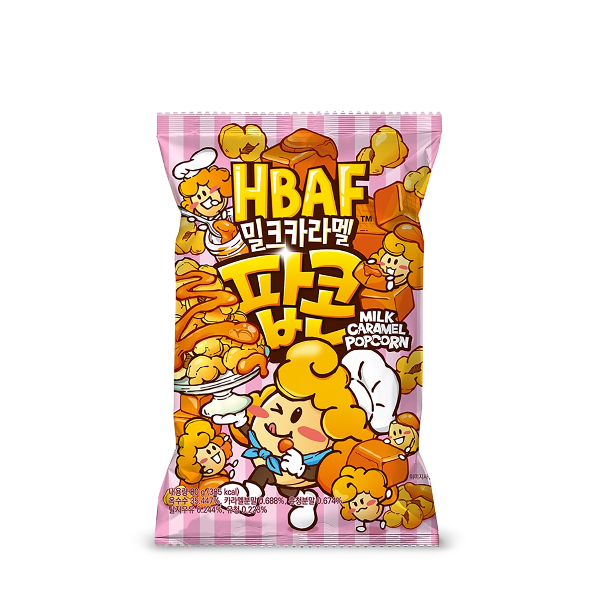 HBAF 팝콘 4종 세트 1,280g - 선택 2. 와사비마요, 버터오징어, 밀크카라멜, 페퍼로니피자