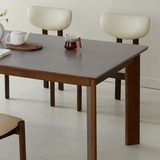 헤이지 세라믹 식탁 세트 6인 - 월넛, 마블 그레이 헤이지 세라믹 식탁 세트 6인 - 월넛, 마블 그레이