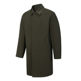 브렌우드 남성 오버핏 트렌치코트 - 카키, L