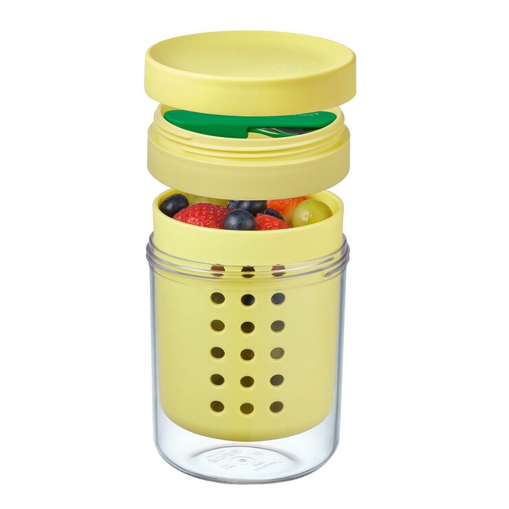 락앤락 휴대용 과일 & 요거트 보틀 600ml x 2P