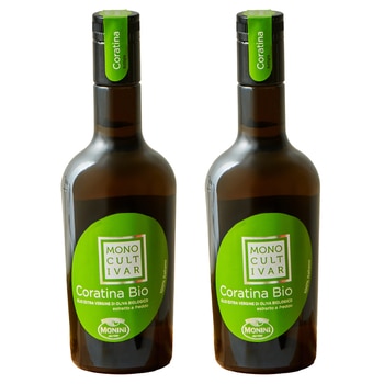 모니니 유기농 코라티나 엑스트라 버진 올리브유 500ml x 2