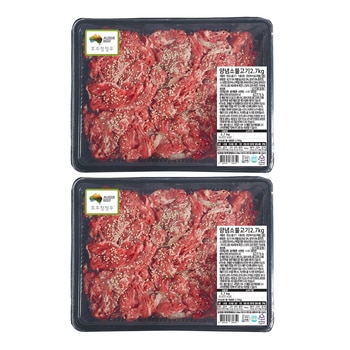 호주산 양념 소불고기 2.7kg x 2