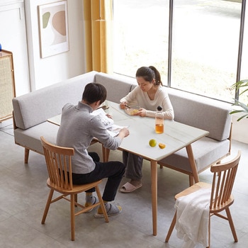 린지홈 데니시 세라믹 6인 식탁 세트 린지홈 데니시 세라믹 6인 식탁 세트