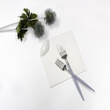 큐티폴 고아 실버디너 1 인 세트 3P - 라일락