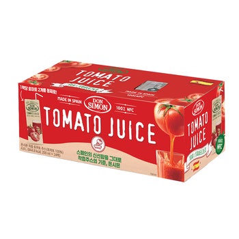 Don Simon 토마토 주스 200ml x 24 Don Simon 토마토 주스 200ml x 24