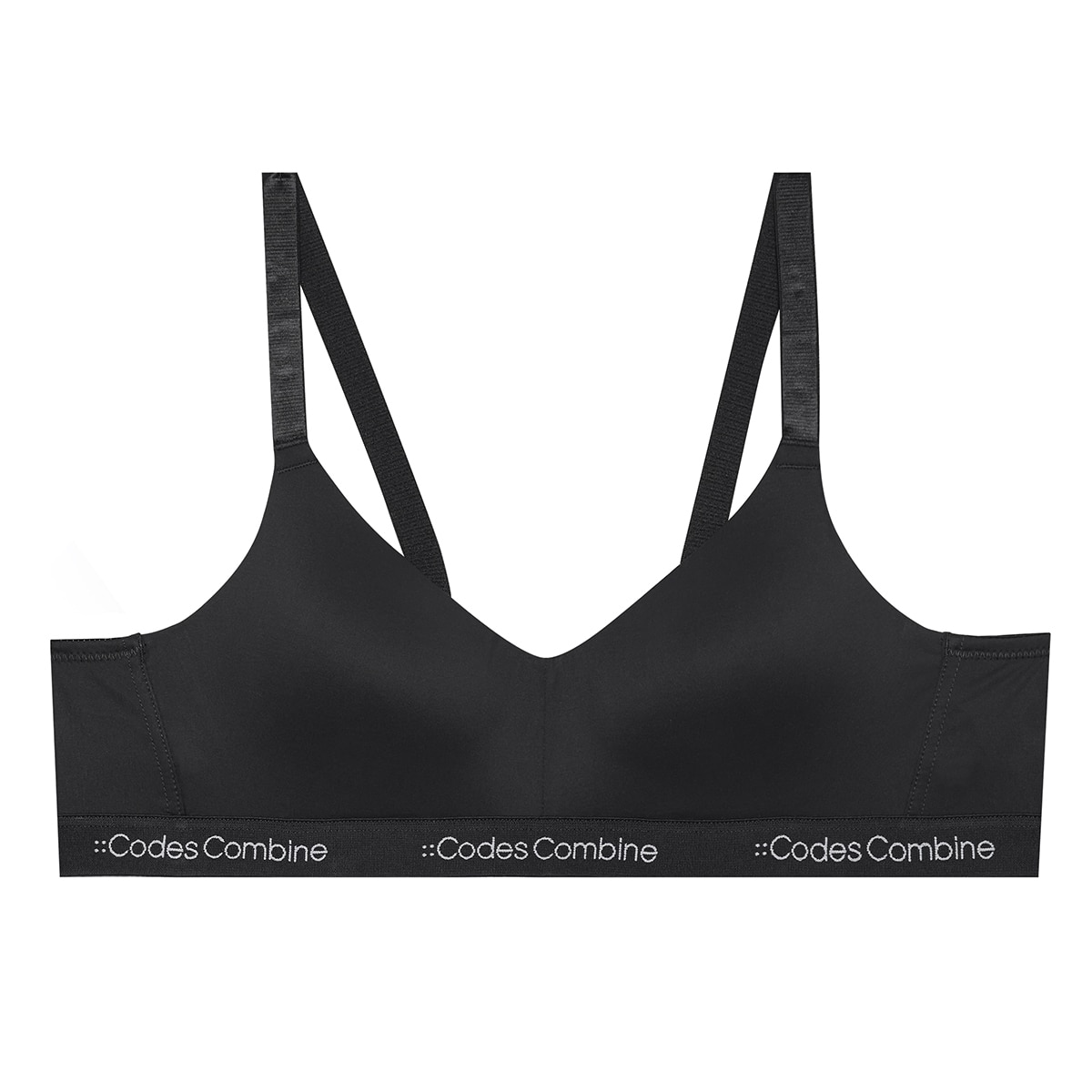 코데즈 컴바인 스포츠 브라 2매 - 블랙/핑크베이지, 85A 코데즈 컴바인 스포츠 브라 2매 - 블랙/핑크베이지, 85A