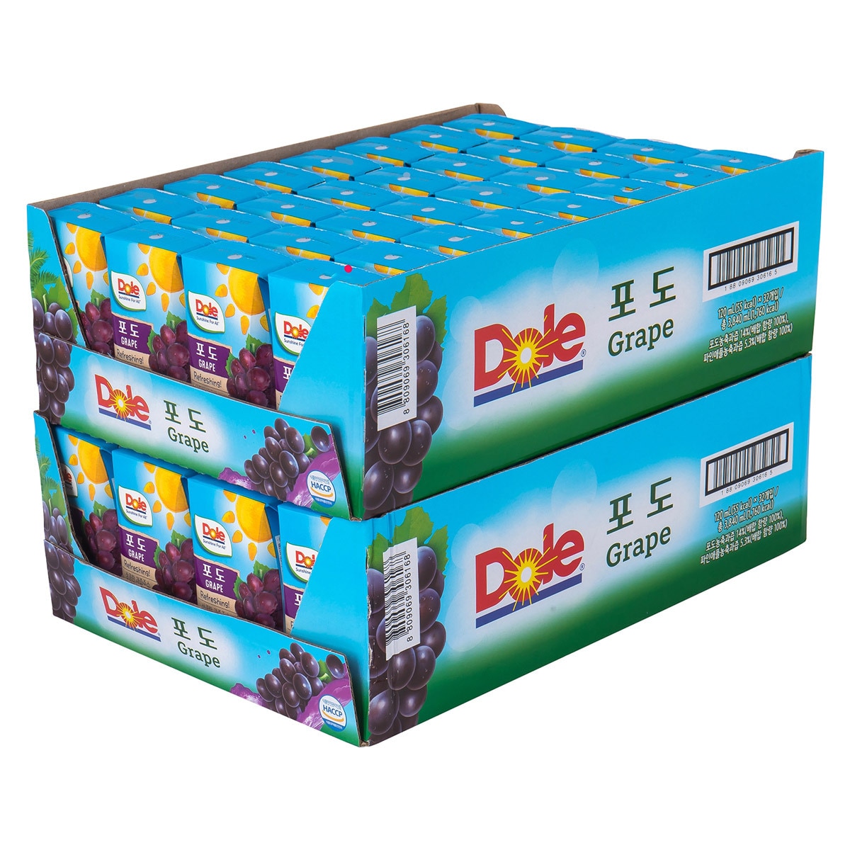 Dole 포도 주스 120ml x 32 x 2박스