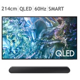 삼성 QLED TV KQ85QD60 214cm (85) + S50B - 벽걸이형