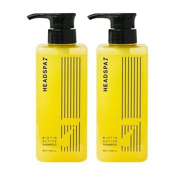 헤드스파7 비오틴 액티브 샴푸 500ml x 2개 헤드스파7 비오틴 액티브 샴푸 500ml x 2개