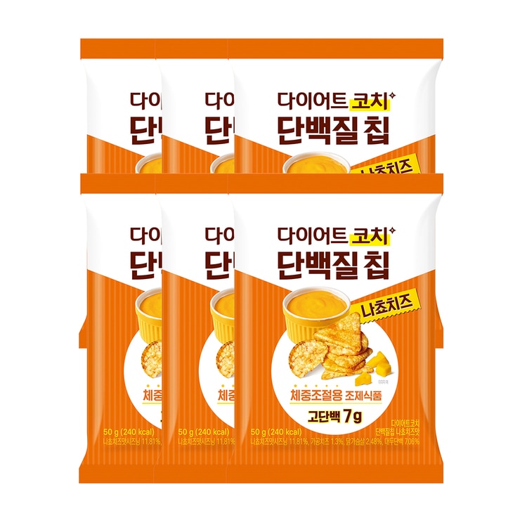 다이어트 코치 단백질 칩 600g / 50g x 12