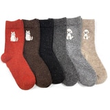 질바이질스튜어트 여성 울 양말 6족 - 패턴 C팩 질바이질스튜어트 여성 울 양말 6족 - 패턴 C팩