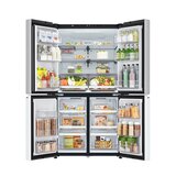 LG 오브제 AI 냉장고 870L, 메탈 그레이/화이트