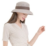 안드레아바나 여성 보우 햇 - 그레이