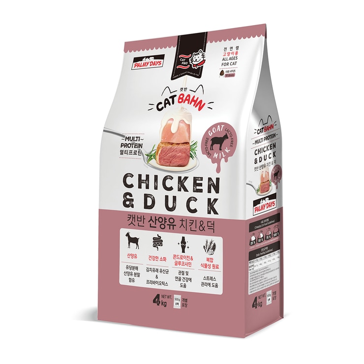Palmy Days Cat Bahn Chicken & Dug Cat Food 4kg 685386