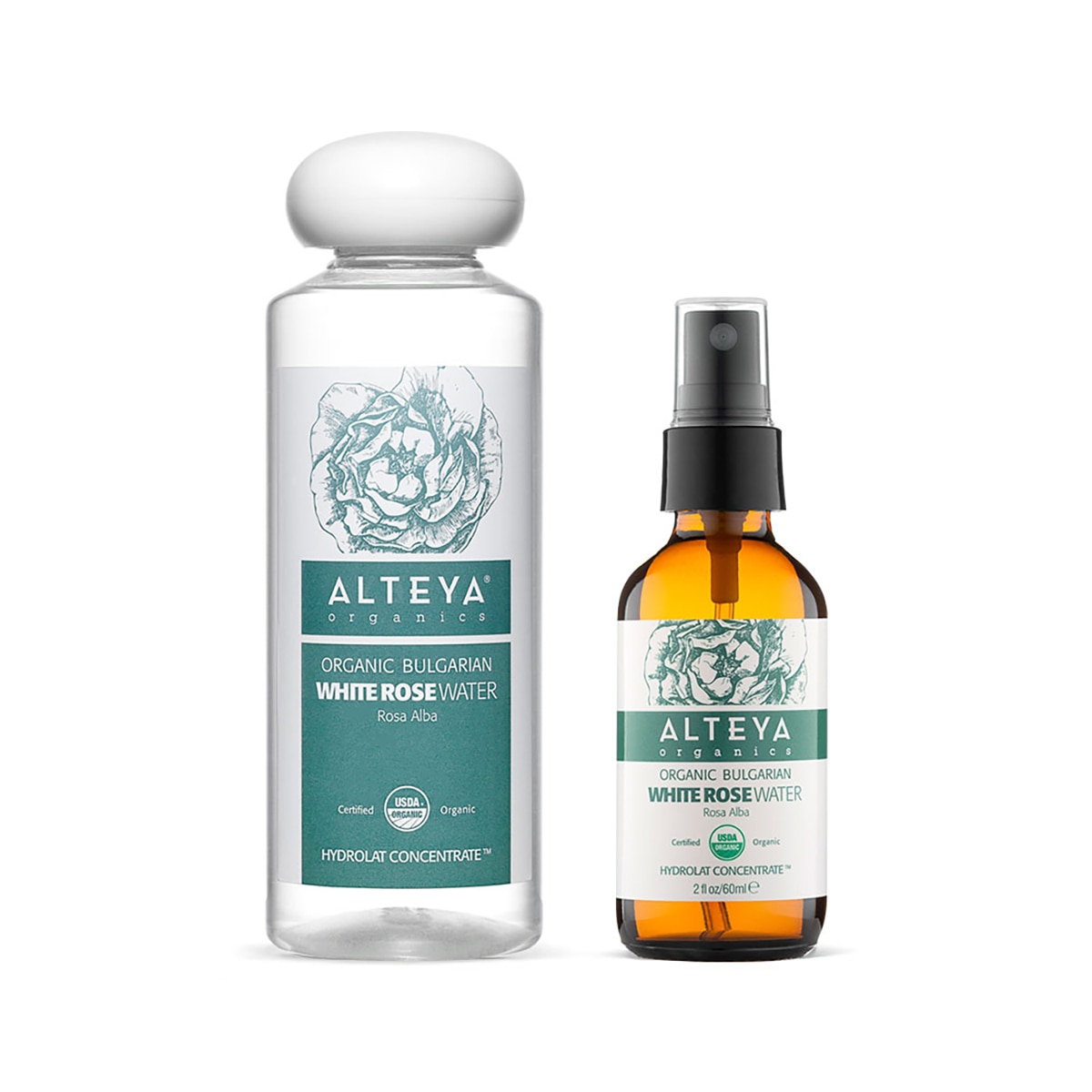알티야 오가닉 로즈 워터 250ml + 60ml - 화이트 로즈 워터