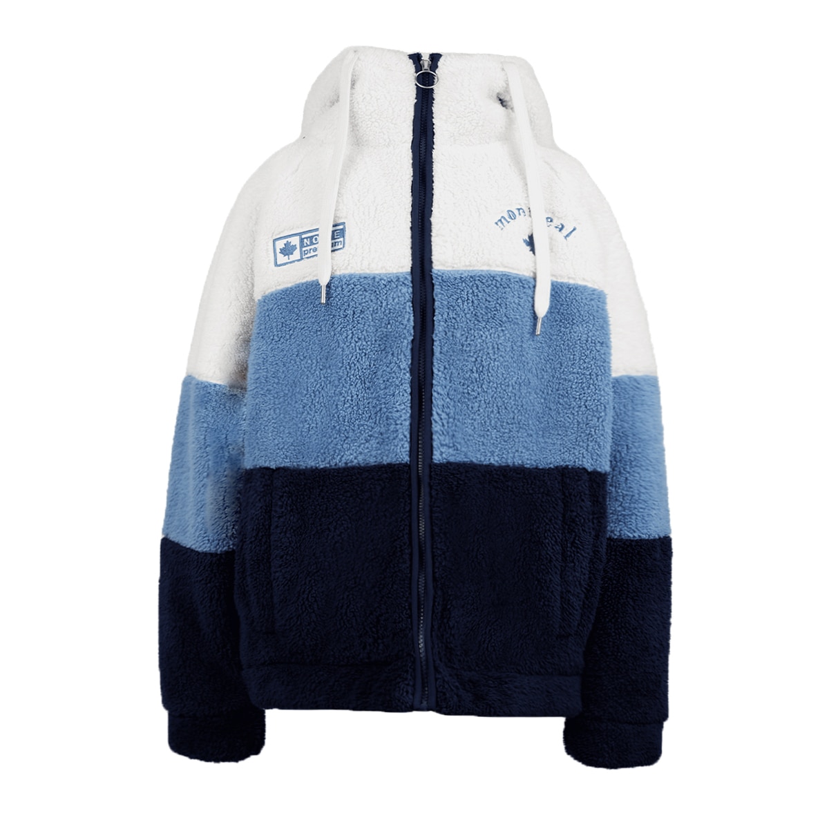 Noize 키즈 쉐르파 풀집 후드 자켓