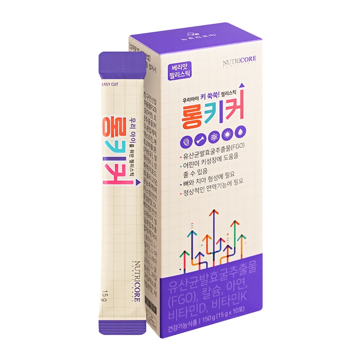 뉴트리코어롱키커 키성장젤리 30개 뉴트리코어롱키커 키성장젤리 30개