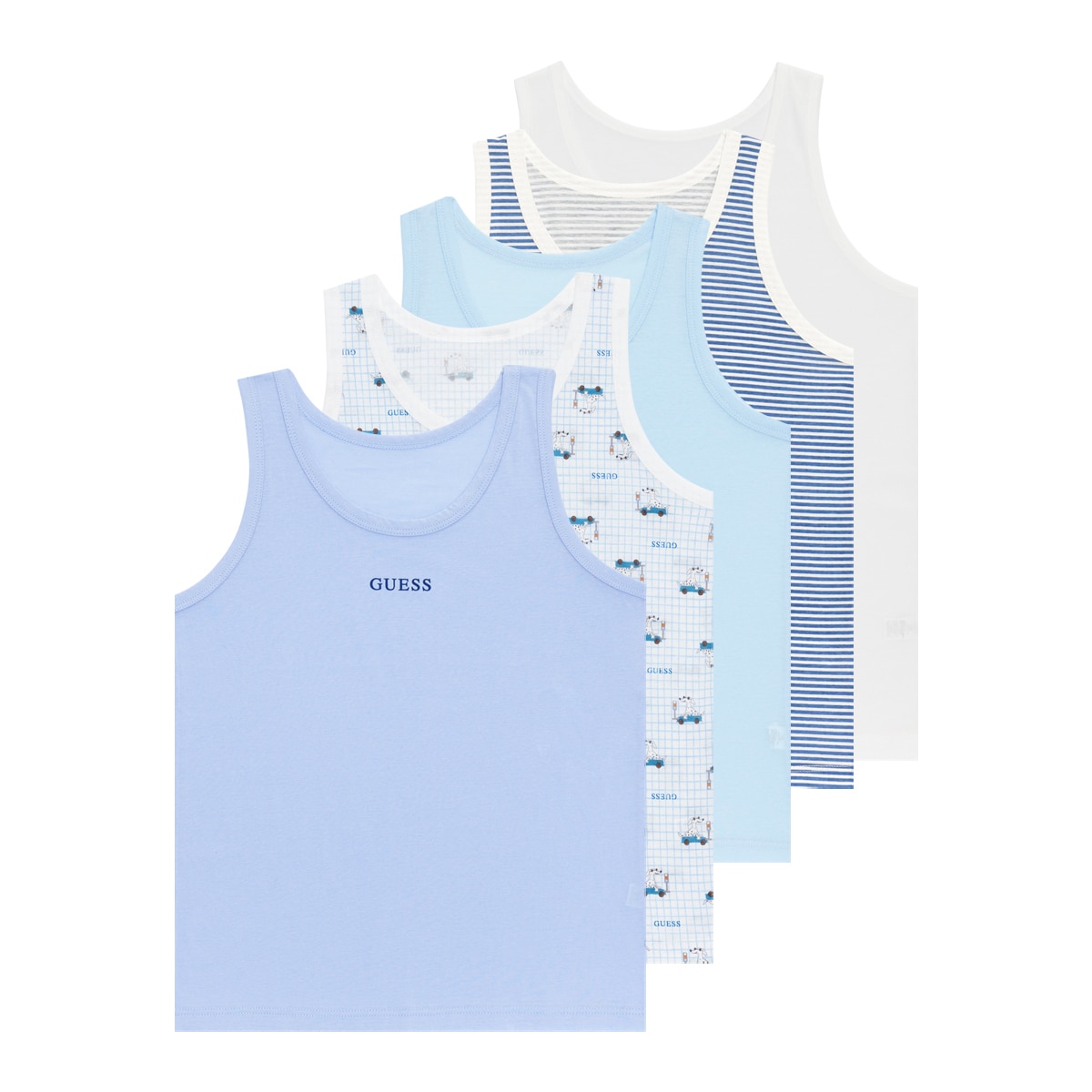 게스 남아 런닝 5매 - A팩