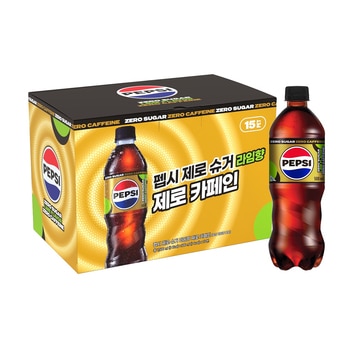 펩시콜라제로슈가제로카페인 500ml x 15
