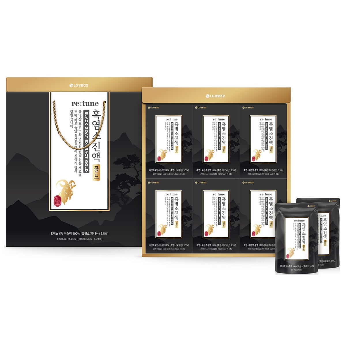 리튠흑염소 진액 50ml x 24포 리튠흑염소 진액 50ml x 24포