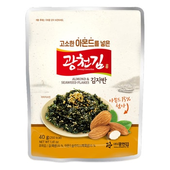 광천김 아몬드 김자반 40g x 40