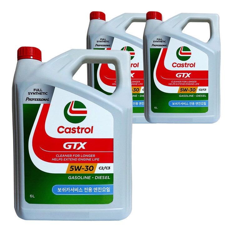 Castrol GTX Pro Synthetic Engine Oil 5W-30 6L 3P 684300