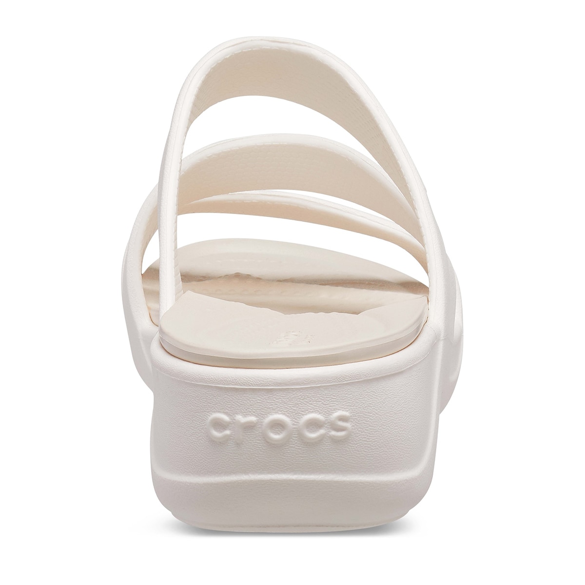 크록스 보카 스트래피 웨지 - 오이스터
