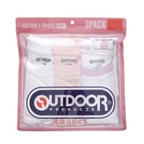 아웃도어프로덕트 아동 베이직 반팔 티셔츠 3매 - 여아, L