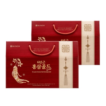 종근당건강 6년근 홍삼골드70ml x 30포x 2세트