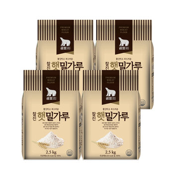 곰표 햇밀가루 2.5kg x 4