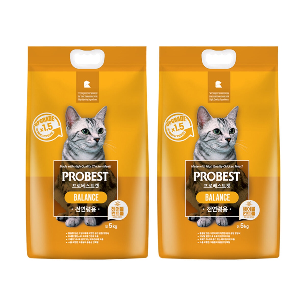 프로베스트캣 밸런스 고양이 사료 5kg x 2