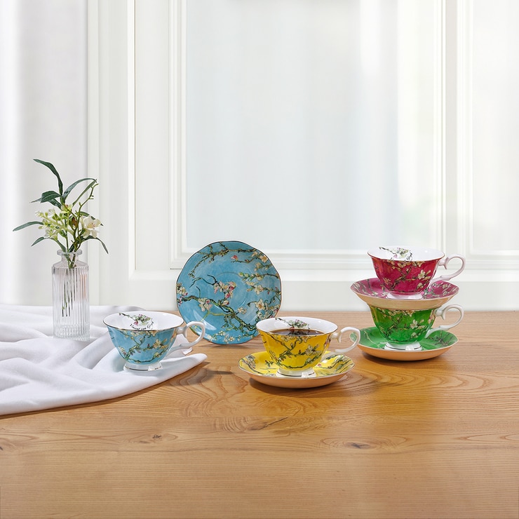 내셔널 헤리티지 명화커피잔 4인조 8P