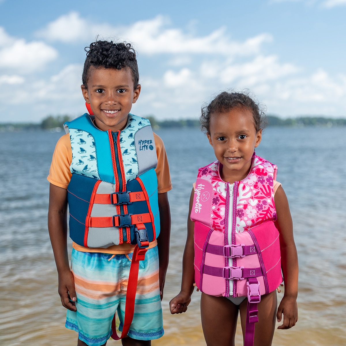 하이퍼라이트 영/유아용 구명조끼 - 남아용