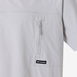 컬럼비아 남성 우븐 포켓 반팔티 - 라이트그레이