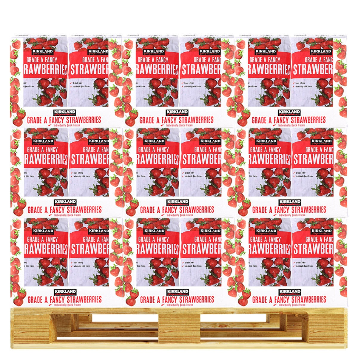 Kirkland Signature Frozen Strawberry 2.72kg x 162